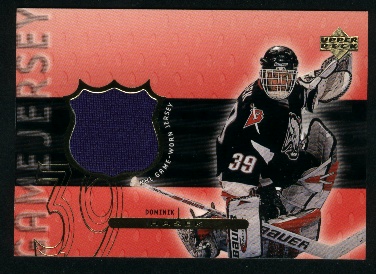 99-00 U.D. GAME JERSEY HASEK